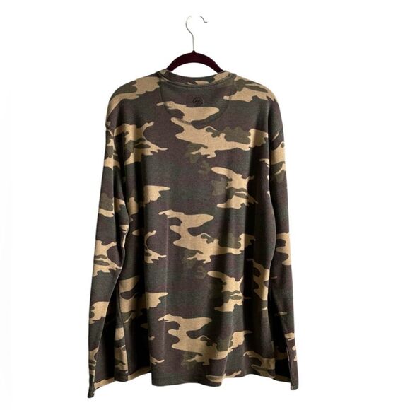 Magellan Outdoors Camouflage Thermal Knit LS Loose Fit Shirt Size Large 6 0459 - Picture 4 of 4